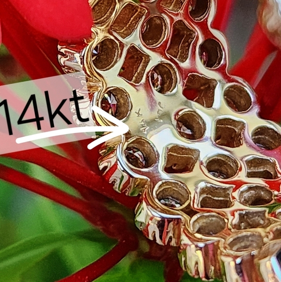 5.40ct Diamond 14k Eternity Three Row Size 9 - Picture 5 of 8